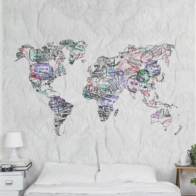 Wall Mural East Urban Home Material quality: Premium (150g/m²), Size: 2.4m x 240cm on Productcaster.