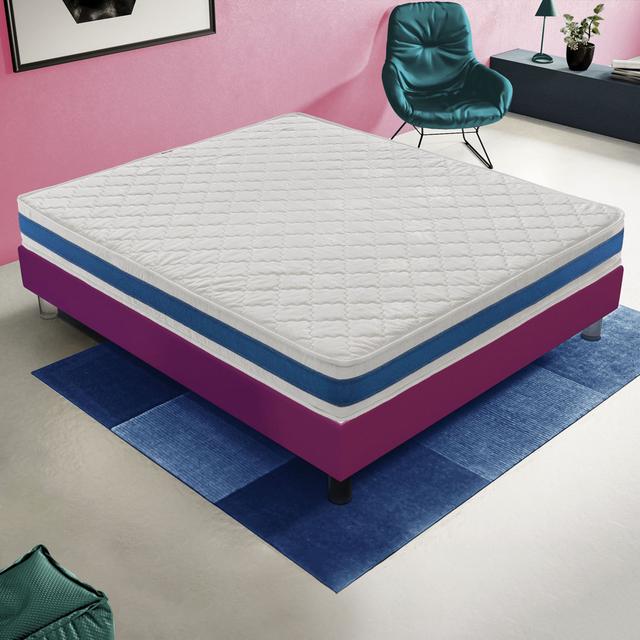 Memory Foam Mattress Thinder, 20 cm High Symple Stuff Size: European Double (140 x 200cm) on Productcaster.