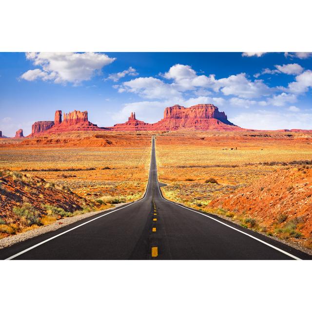 Monument Valley, Arizona, USA - Wrapped Canvas Print Gracie Oaks Size: 61cm H x 91cm W x 3.8cm D on Productcaster.