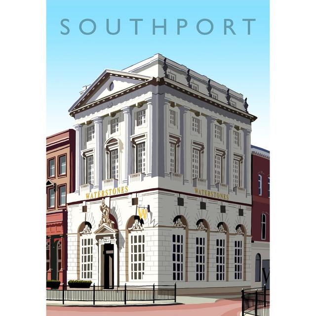 Southport by Richard O'Neil - Graphic Art Print on Paper East Urban Home Format: Unframed, Size: 50 cm H x 40 cm W x 1 cm D on Productcaster.