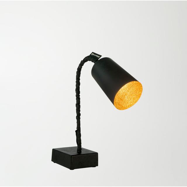 72,5 cm Tischleuchte Paint in-es Lampenschirmfarbe: Goldfarben on Productcaster.