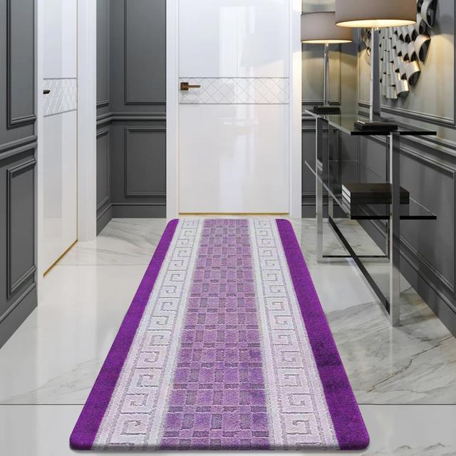 New Luxury Purple Rug Fairmont Park Rug Size: Rectangle 60 x 110cm on Productcaster.