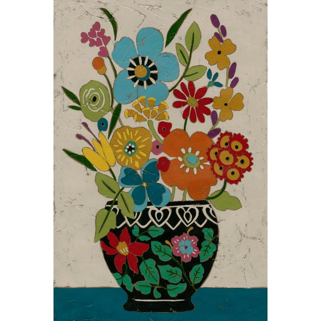 Sentimental Bouquet I - Wrapped Canvas Art Prints Rosalind Wheeler Size: 76cm H x 51cm W on Productcaster.