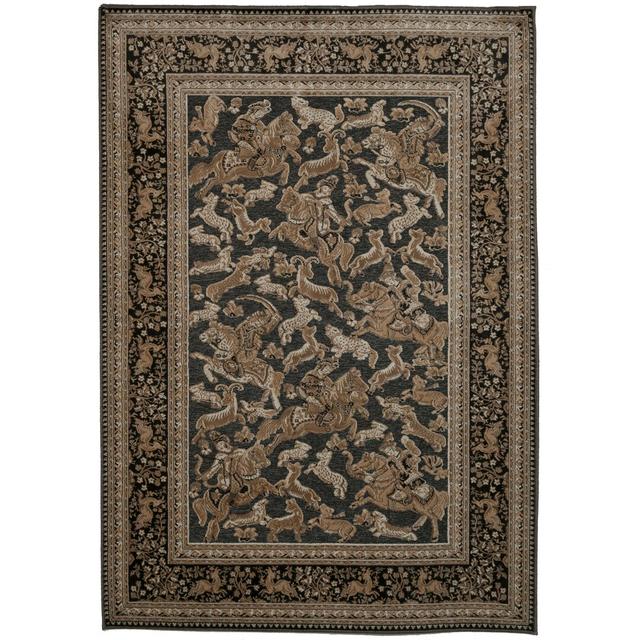 Rug in Charcoal by Astoria Grand, Rug Size: Rectangle 160 x 230cm on Productcaster.