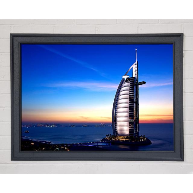 Tower Of The Arabs - Single Picture Frame Art Prints Brayden Studio Size: 59.7cm H x 84.1cm W x 1.5cm D, Format: Gunmetal Framed Paper on Productcaster.