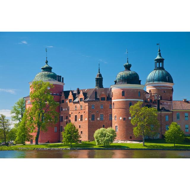 Gripsholm Castle by OlgaMiltsova - Wrapped Canvas Print Latitude Run Size: 20cm H x 30cm W on Productcaster.