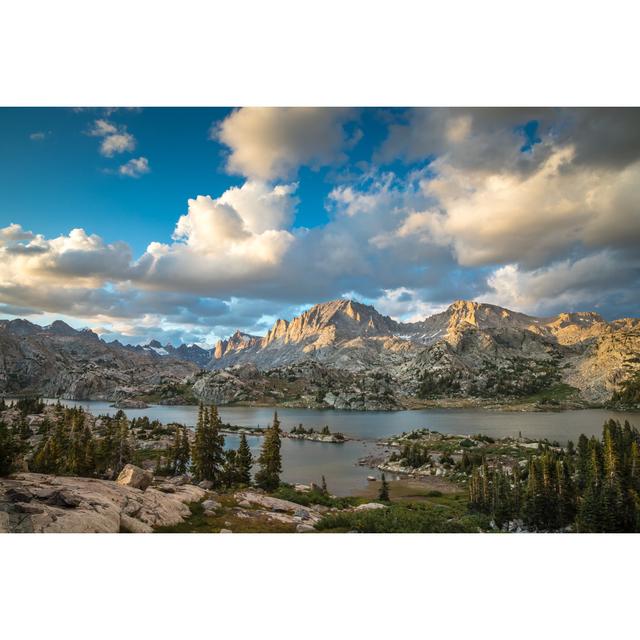 Kustra Kustra Island Lake by Bmswanson - Wrapped Canvas Photograph Alpen Home Size: 30cm H x 46cm W x 3.8cm D on Productcaster.