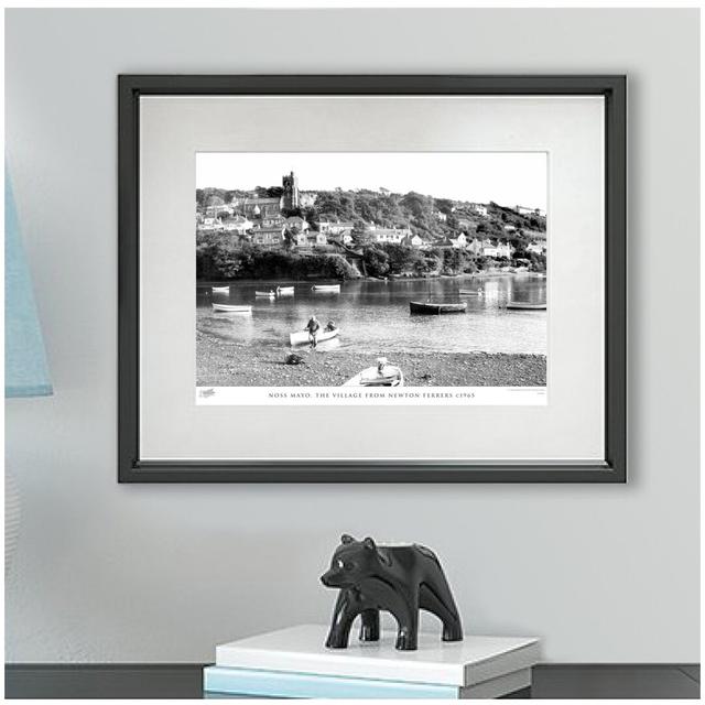 Noss Mayo, The Village From Newton Ferrers C1965 by Francis Frith - Single Picture Frame Print The Francis Frith Collection Size: 45cm H x 60cm W x 2. on Productcaster.