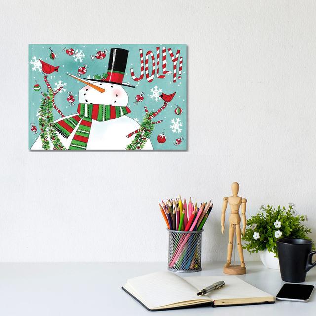 Holiday Joy I by Anne Tavoletti - Wrapped Canvas Print The Seasonal Aisle Size: 20.32cm H x 30.48cm W on Productcaster.