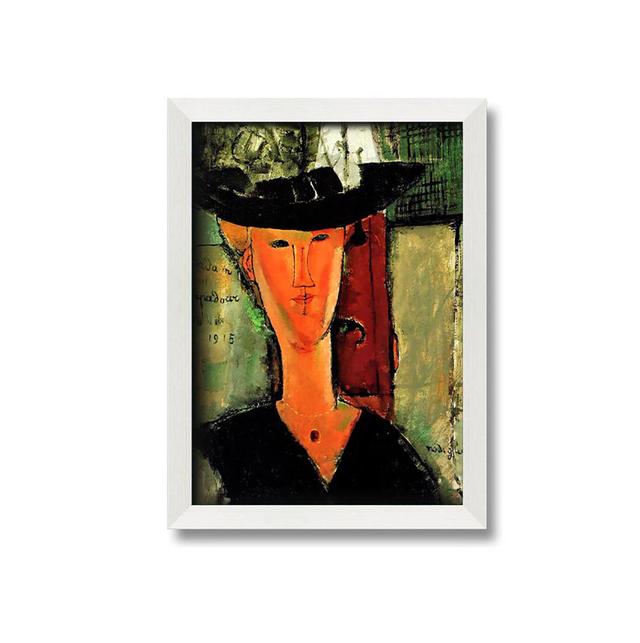 Modigliani Madame Pompadour - Single Picture Frame Art Prints ClassicLiving Size: 42cm H x 59.7cm W on Productcaster.