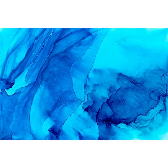 Alcohol Ink Background - Wrapped Canvas Art Prints Metro Lane Size: 20cm H x 30cm W x 3.8cm D on Productcaster.