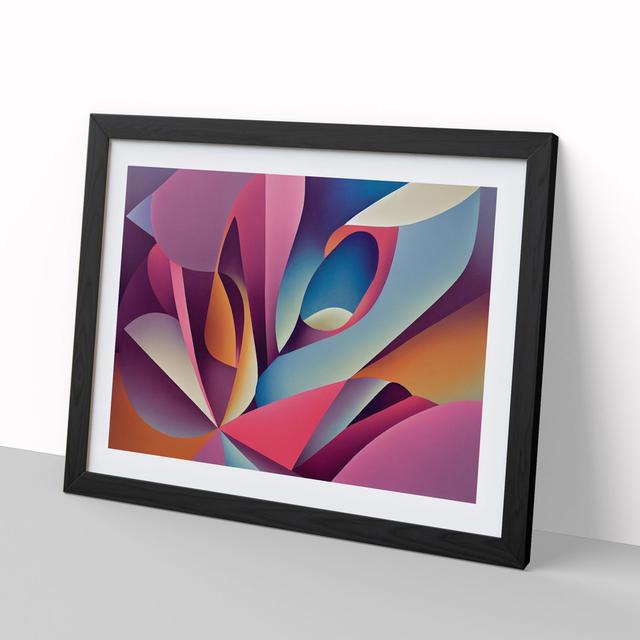 Surreal Modern Art Vol.3 Abstract - Picture Frame Graphic Art Metro Lane Size: 25cm H x 34cm W x 2cm D, Frame Colour: Black on Productcaster.