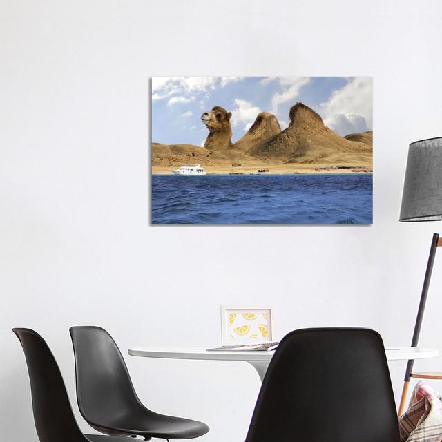 Camel Mountains Maturi Size: 66.04cm H x 101.6cm W x 1.91cm D on Productcaster.