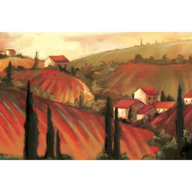 Tuscan 5 - Wrapped Canvas Painting Brambly Cottage Size: 30cm H x 46cm W x 3.8cm D on Productcaster.