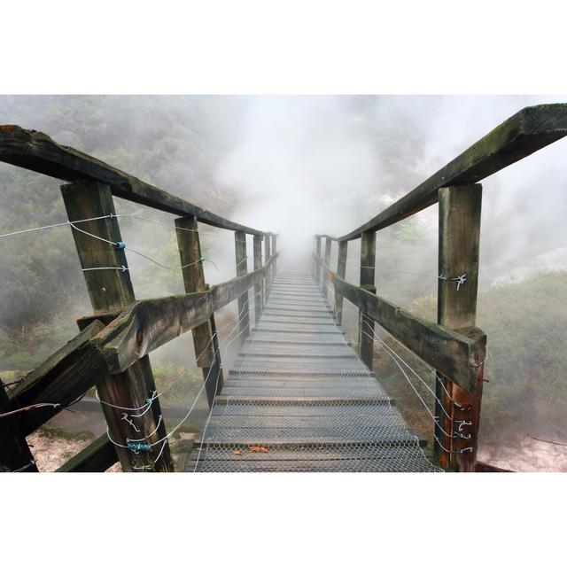 Tournesol Stairway To Heaven by Czardases - Wrapped Canvas Print 17 Stories Size: 61cm H x 91cm W x 3.8cm D on Productcaster.