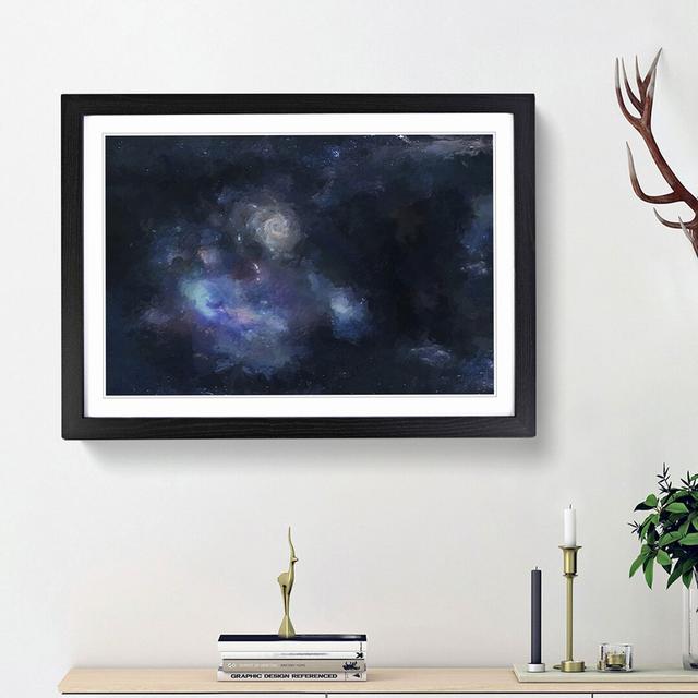 Universe in Abstract Vol.60 - Picture Frame Graphic Art Print East Urban Home Frame Option: Black Framed, Size: 48cm H x 65cm W x 2cm D on Productcaster.