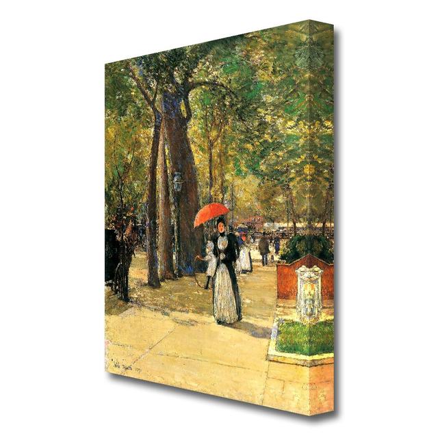 'Die Fifth Avenue Beim Washington Square' Painting Print on Wrapped Canvas East Urban Home Size: 50.8 cm H x 35.6 cm W on Productcaster.