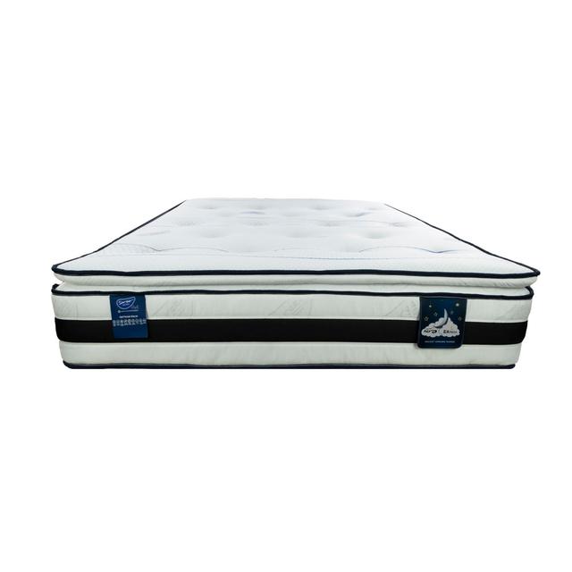 Sareer Furniture Pillow Top Open Coil Mattress Sareer Furniture Size: Super King (6') on Productcaster.