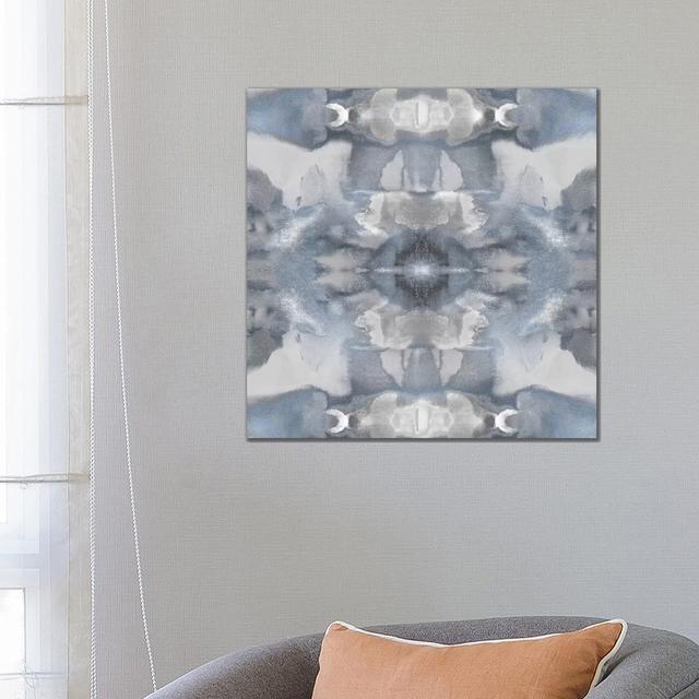 Paramount Kaleidoscope V by Ellie Roberts - Wrapped Canvas Painting Metro Lane Size: 66.04cm H x 66.04cm W x 1.91cm D on Productcaster.