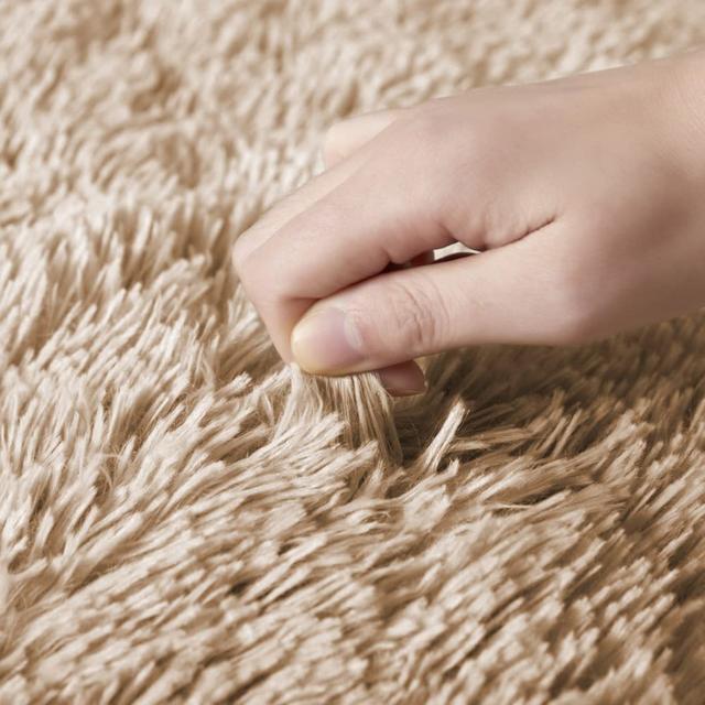 Irin Indoor/Outdoor Beige Fluffy Area Rug 17 Stories Rug Size: Runner 60 x 220cm on Productcaster.