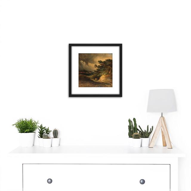 Tavenraat The Thunderstorm by Johannes Tavenraat - Single Picture Frame Painting Alpen Home on Productcaster.