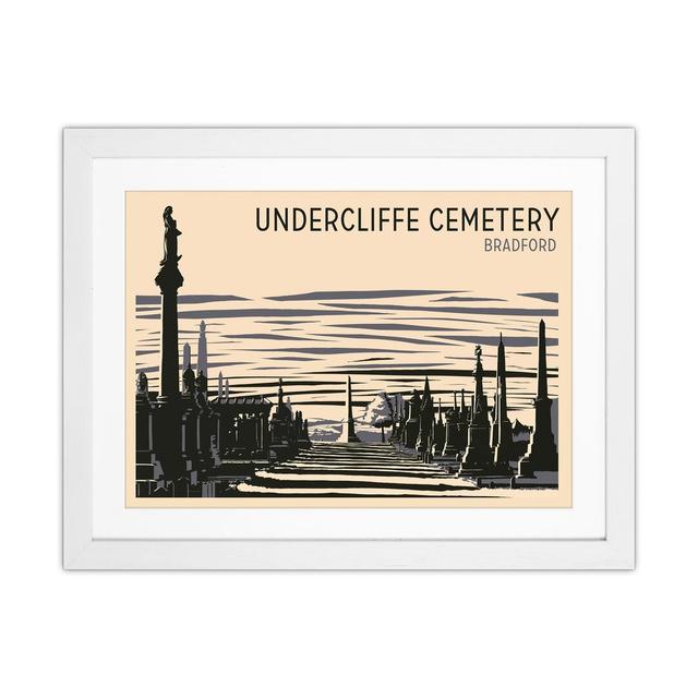 Undercliffe Cemetery Copy by Richard O'Neill - Print Corrigan Studio Size: 43.5cm H x 53.5cm W x 3cm D, Format: White Framed on Productcaster.