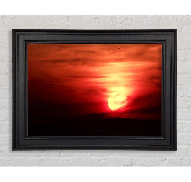 Journey To The Sun - Single Picture Frame Art Prints Ebern Designs Size: 100cm H x 141.4cm W on Productcaster.