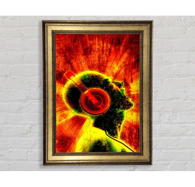 Dj Blaze - Single Picture Frame Art Prints Bright Star Size: 42cm H x 29.7cm W x 8cm D on Productcaster.