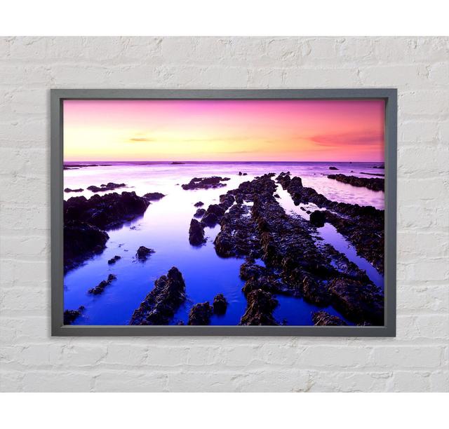 Fitzgerald Low Tide - Single Picture Frame Art Prints on Canvas Bright Star Size: 84.1cm H x 118.9cm W x 3.3cm D on Productcaster.