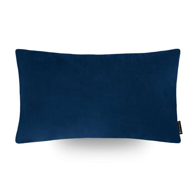 Cushion Cover Softwalls Size: 40cm H x 60cm W, Shape: Rectangular, Colour: Navy on Productcaster.