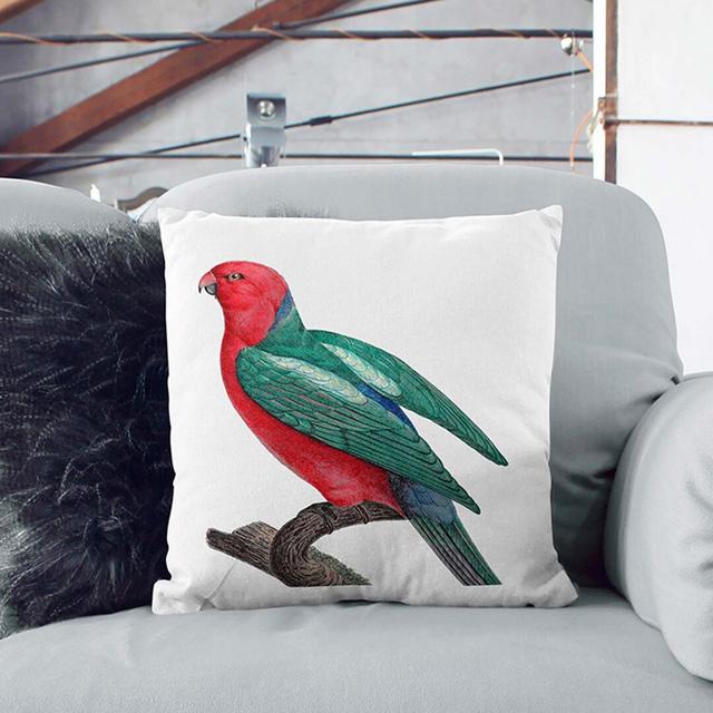 Australian King Parrot Square Throw Cushion East Urban Home Size: 40 x 40 cm, Backing Colour: White on Productcaster.