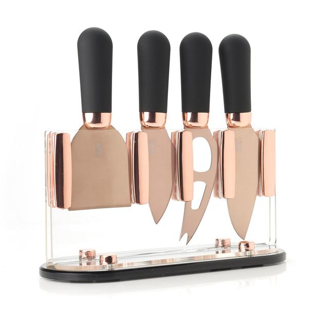 Brooklyn 4 Piece Cheese Knife Set Taylors Eye Witness on Productcaster.