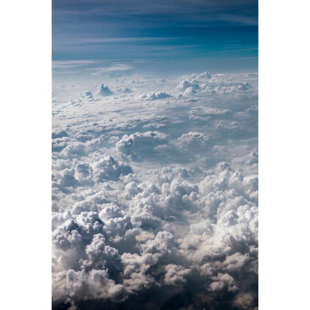 Aerial View Of Clouds From The Sky by MagMos - No Frame Art Prints on Canvas 17 Stories Size: 122cm H x 81cm W on Productcaster.