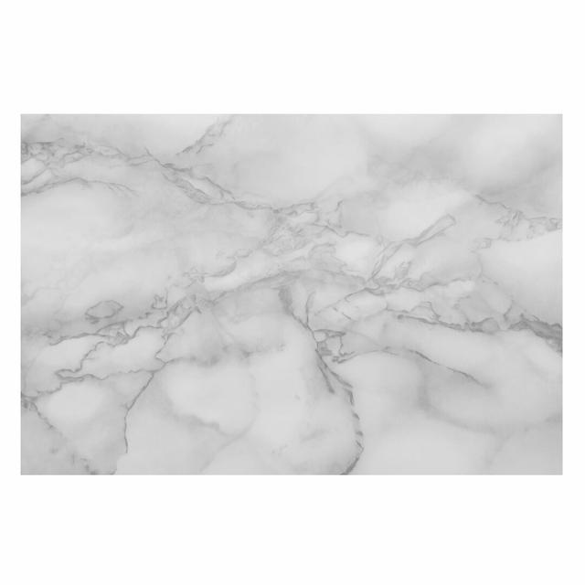 Marble Semi-Gloss Wallpaper Roll East Urban Home Size: 4.32m x 290cm, Materialqualität: Standard (110g/m²) on Productcaster.