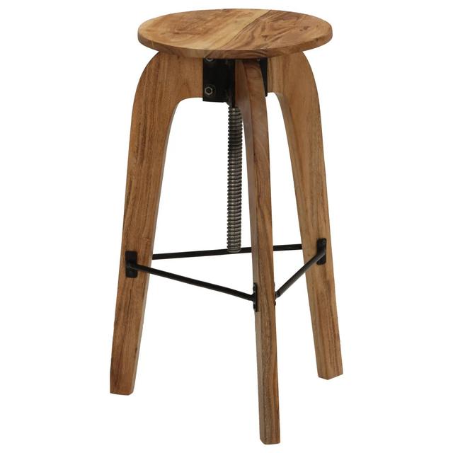 Myrick Height Adjustable Bar Stool (Set of 2) Borough Wharf on Productcaster.