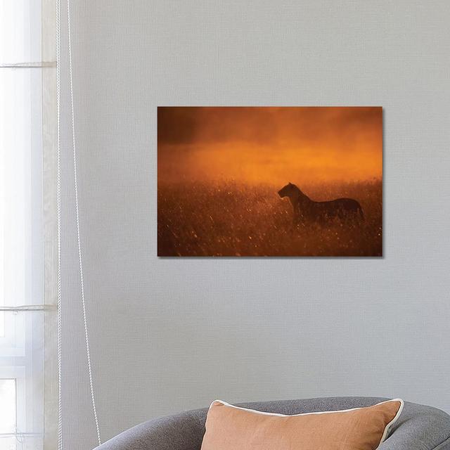 Gold Dust by Mohammed Alnaser - Wrapped Canvas Gallery-Wrapped Canvas Giclée Latitude Run Size: 66.04cm W x 45.72cm H x 1.91cm D on Productcaster.