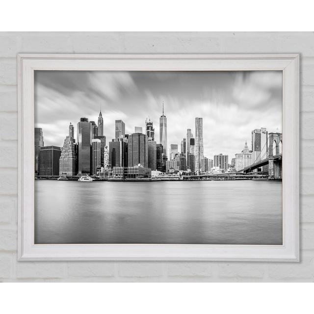 Cityscape Views Soft Latitude Run Format: White Framed Paper, Size: 29.7cm H x 42cm W x 1.5cm D on Productcaster.