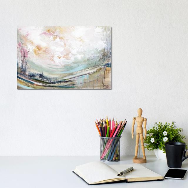 Here And Now By Nikol Wikman - Wrapped Canvas Art Prints by Nikol Wikman - Wrapped Canvas Gallery-Wrapped Canvas Giclée Metro Lane Size: 20.32cm H x 3 on Productcaster.