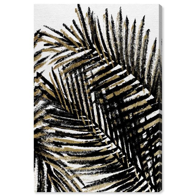 Palm Tree Shadow by Oliver Gal - Print East Urban Home Format: Wrapped Canvas, Size: 41cm H x 61cm W x 4cm D on Productcaster.