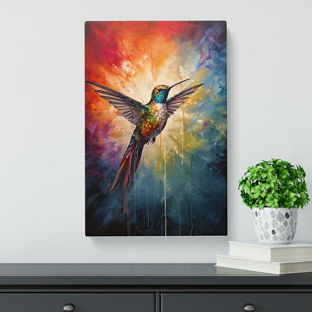 Hummingbird Modern - Print Marlow Home Co. Size: 50cm H x 35cm W x 3cm D on Productcaster.