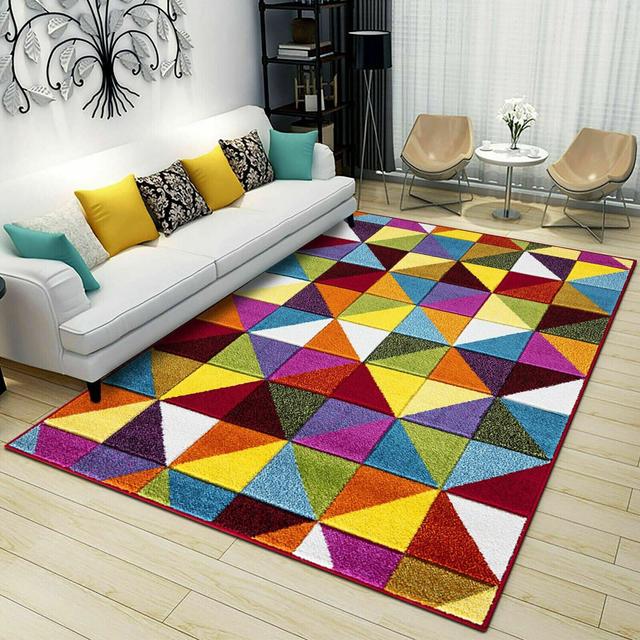 Gaynor Geometric Machine Woven Area Rug George Oliver Rug Size: Rectangle 60 x 110cm on Productcaster.