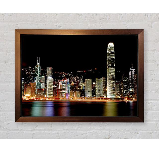 Hong Kong Coast Line - Print Ebern Designs Size: 42cm H x 59.7cm W x 3.4cm D on Productcaster.