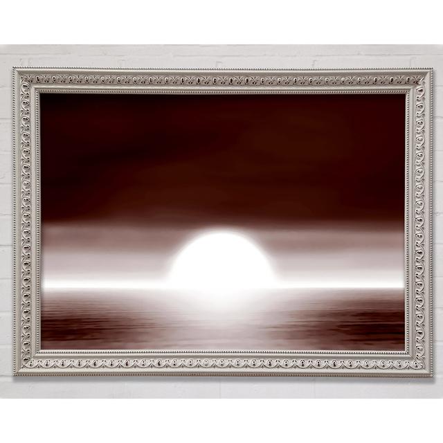 Chocolate Horizon - Single Picture Frame Art Prints Bright Star Size: 42cm H x 59.7cm W x 3cm D on Productcaster.