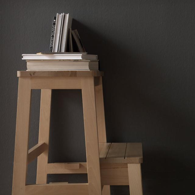 Ailsa Wooden Stool Mikado Living on Productcaster.