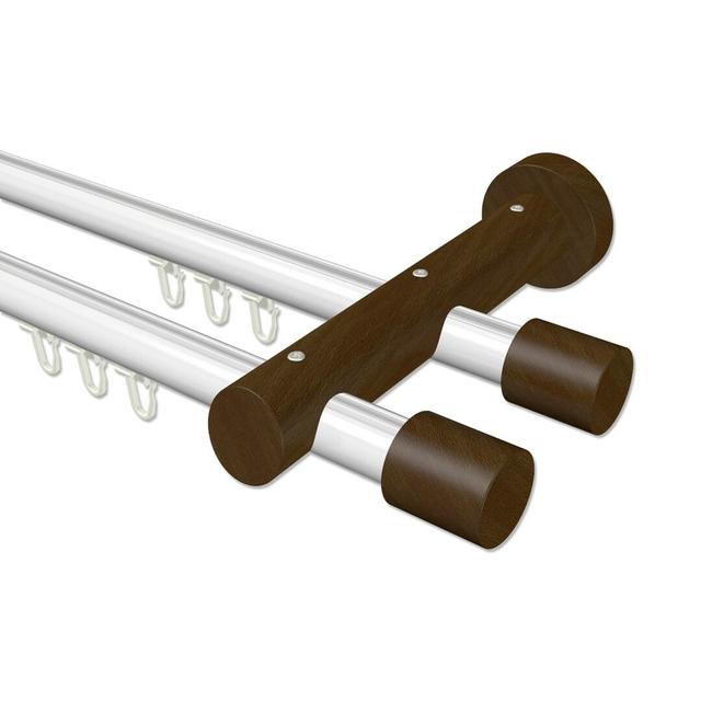 Donalsonville Curtain Pole Set Symple Stuff Size: 5cm H x 320cm W x 18cm D on Productcaster.