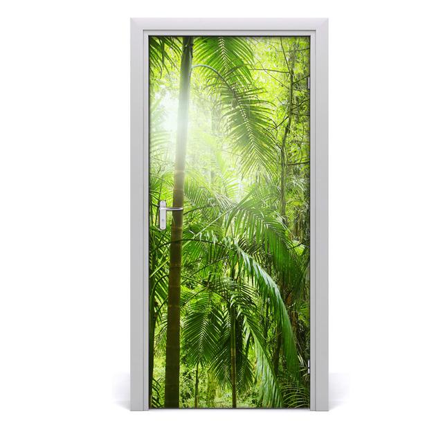 Rainforest Door Sticker East Urban Home on Productcaster.