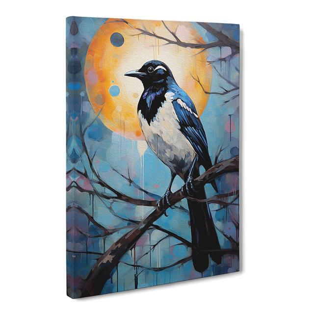 Magpie Modern Art - No Frame Art Prints Marlow Home Co. Size: 60cm H x 40cm W x 3cm D on Productcaster.