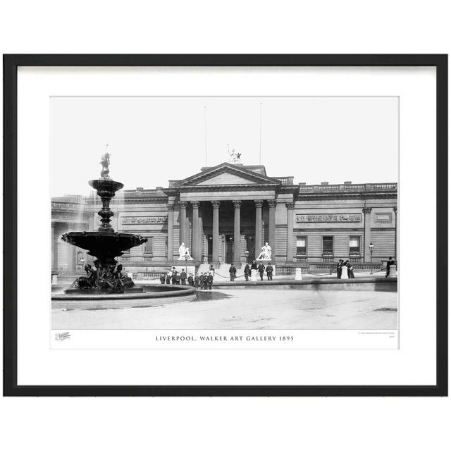 Liverpool, Walker Art Gallery 1895 by Francis Frith - Single Picture Frame Print The Francis Frith Collection Size: 40cm H x 50cm W x 2.3cm D on Productcaster.