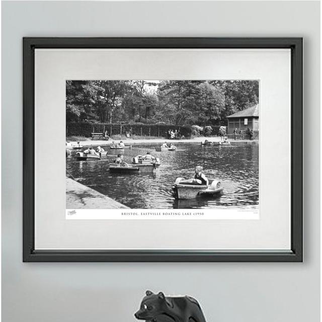 Bristol, Eastville Boating Lake C1950 - Single Picture Frame Print The Francis Frith Collection Size: 60cm H X 80cm W x 2cm D on Productcaster.