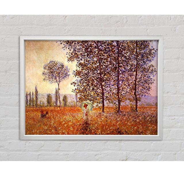 Monet Poplars In The Sunlight - Print Bright Star Size: 84.1cm H x 118.9cm W x 3.3cm D on Productcaster.